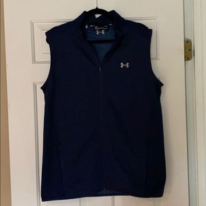 Men’s Navy Under Armour ColdGear Vest